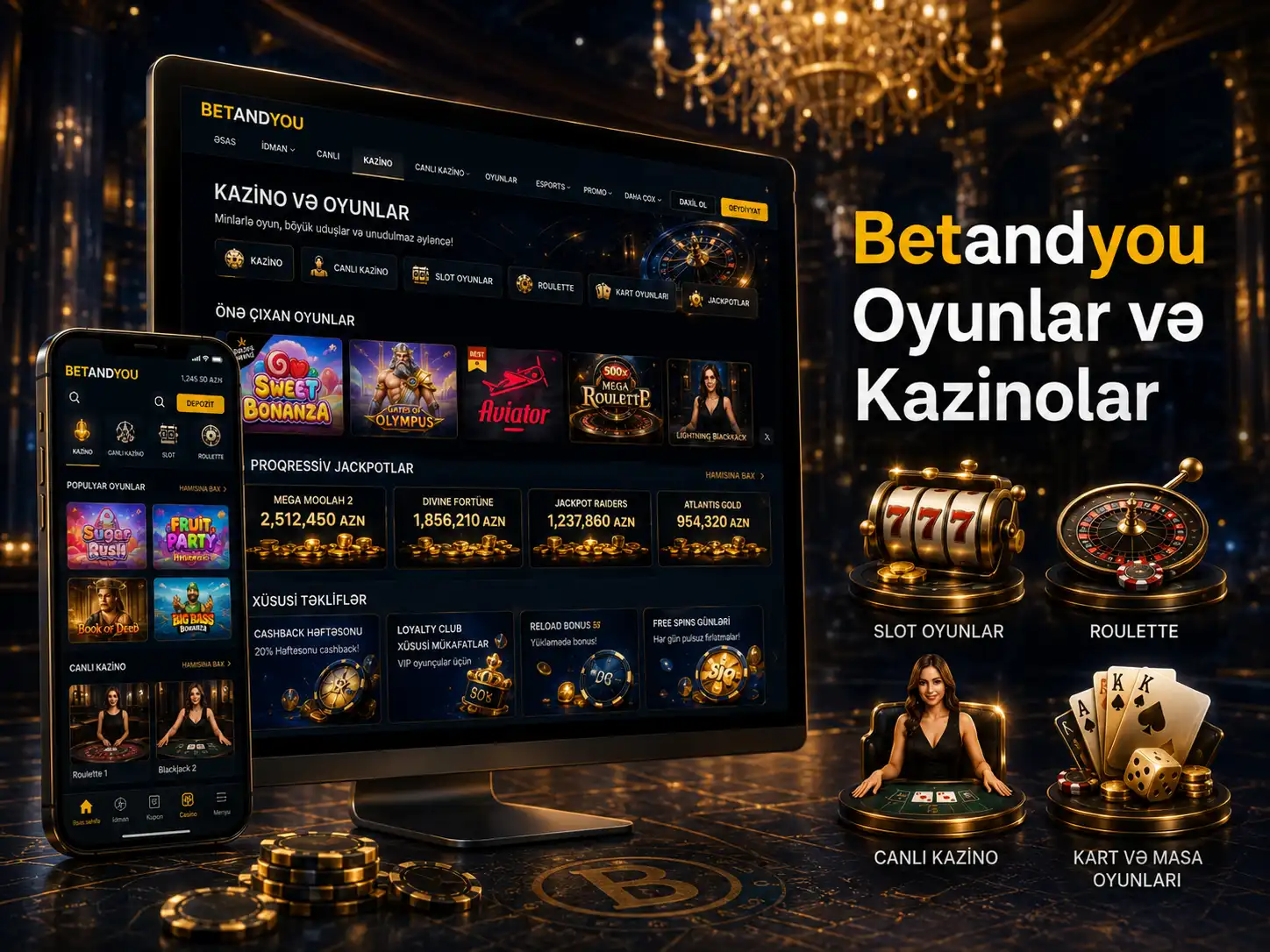 Oyunlar və Kazinolar